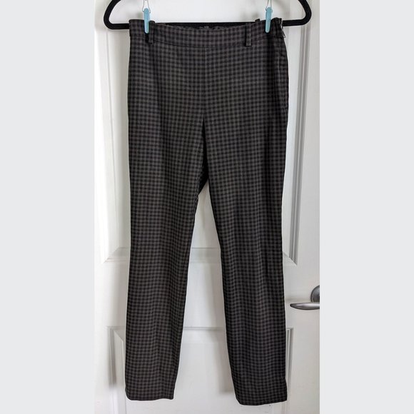 Plaid tartan slim fit pants - Picture 1 of 4